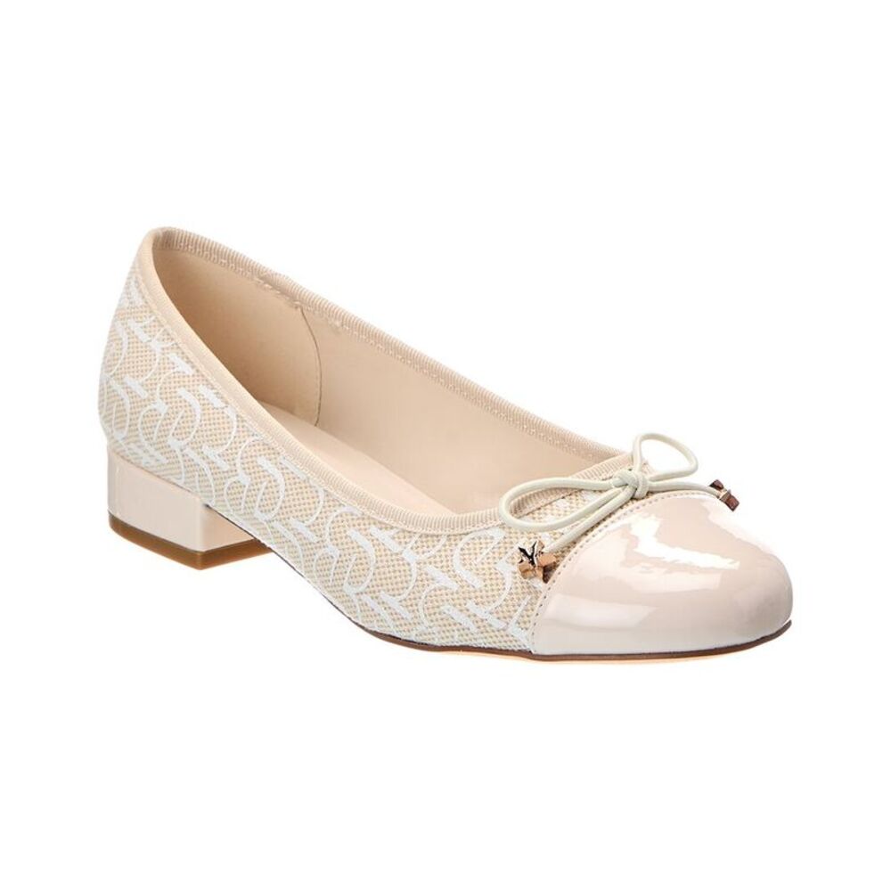 Byblos Ballet Flat, White